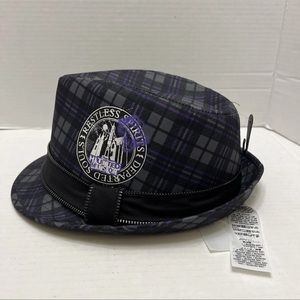Disney Parks Authentic Haunted Mansion Fedora Hat Brand New w/ Tags